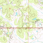 United States Geological Survey Kossuth North, MS-TN (1982, 24000-Scale) digital map