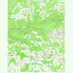 United States Geological Survey Kossuth, PA (1963, 24000-Scale) digital map