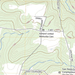 United States Geological Survey Kossuth, PA (2023, 24000-Scale) digital map