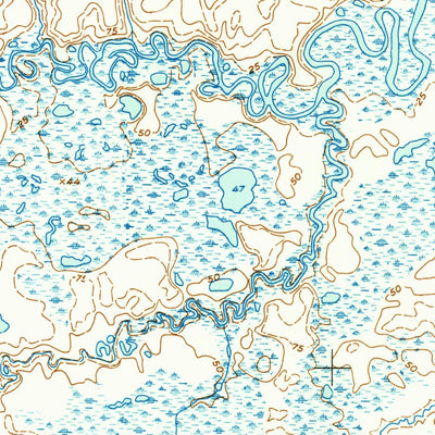 United States Geological Survey Kotzebue A-5, AK (1950, 63360-Scale) digital map