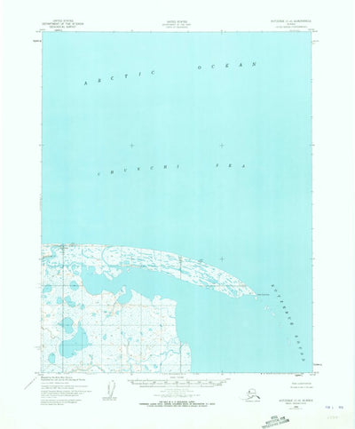 United States Geological Survey Kotzebue C-4, AK (1950, 63360-Scale) digital map