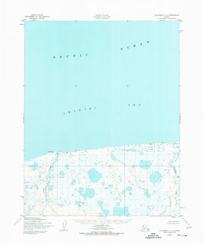 United States Geological Survey Kotzebue C-5, AK (1950, 63360-Scale) digital map