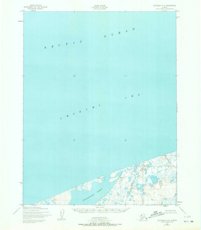 United States Geological Survey Kotzebue C-6, AK (1950, 63360-Scale) digital map