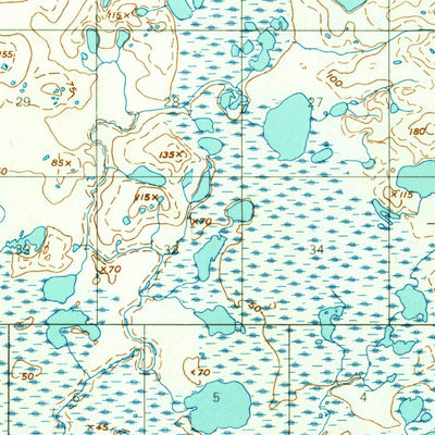 United States Geological Survey Kotzebue D-1, AK (1951, 63360-Scale) digital map