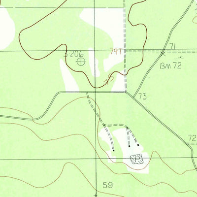 United States Geological Survey Kountze South, TX (1984, 24000-Scale) digital map