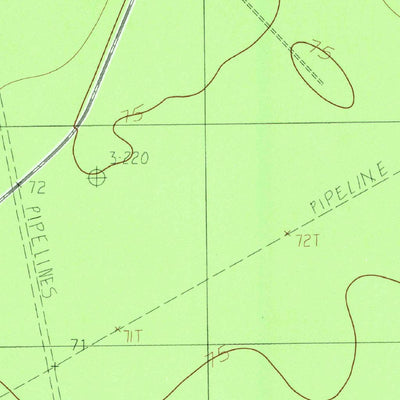 United States Geological Survey Kountze SW, TX (1984, 24000-Scale) digital map