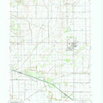 United States Geological Survey Kouts, IN (1992, 24000-Scale) digital map