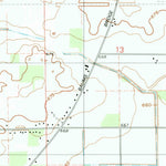 United States Geological Survey Kouts, IN (1992, 24000-Scale) digital map