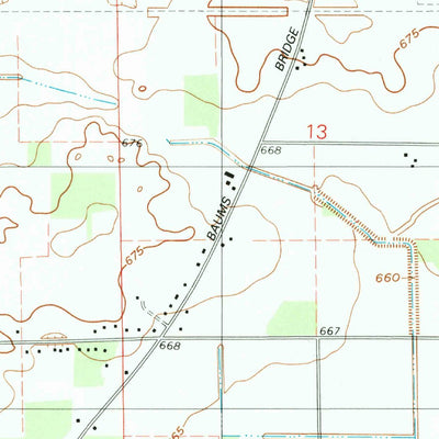 United States Geological Survey Kouts, IN (1992, 24000-Scale) digital map