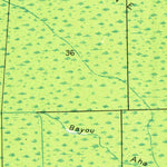 United States Geological Survey Kraemer, LA (1932, 31680-Scale) digital map