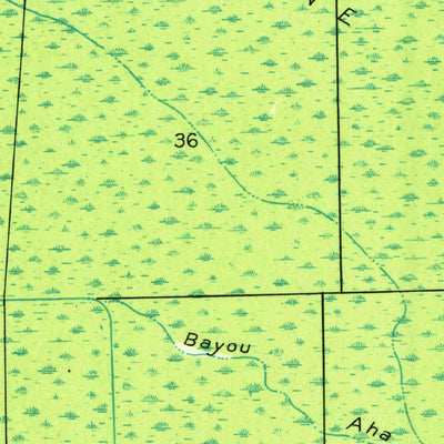 United States Geological Survey Kraemer, LA (1932, 31680-Scale) digital map