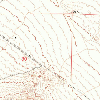 United States Geological Survey Kramer Hills, CA (1973, 24000-Scale) digital map