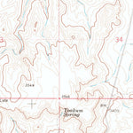 United States Geological Survey Kramer Ranch, MT (1965, 24000-Scale) digital map