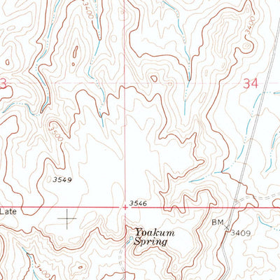 United States Geological Survey Kramer Ranch, MT (1965, 24000-Scale) digital map