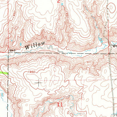 United States Geological Survey Kranzburg, SD (1970, 24000-Scale) digital map