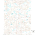 United States Geological Survey Krause Lake East, NE (1989, 24000-Scale) digital map