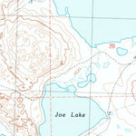 United States Geological Survey Krause Lake East, NE (1989, 24000-Scale) digital map