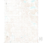 United States Geological Survey Krause Lake West, NE (1989, 24000-Scale) digital map