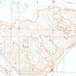 United States Geological Survey Krause Lake West, NE (1989, 24000-Scale) digital map