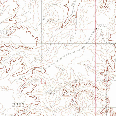 United States Geological Survey Kraut Coulee, MT (1983, 24000-Scale) digital map