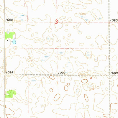 United States Geological Survey Kreiser Lake, ND (1964, 24000-Scale) digital map