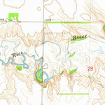 United States Geological Survey Kreiser Lake, ND (1964, 24000-Scale) digital map