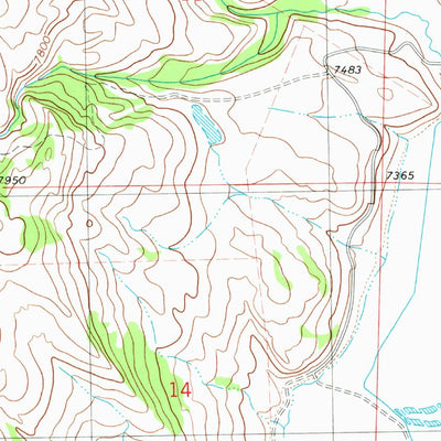 United States Geological Survey Kremmling, CO (1981, 24000-Scale) digital map