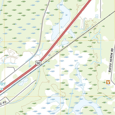 United States Geological Survey Kreole, MS (2020, 24000-Scale) digital map