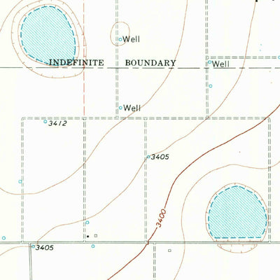 United States Geological Survey Kress East, TX (1969, 24000-Scale) digital map