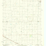 United States Geological Survey Kress West, TX (1965, 24000-Scale) digital map