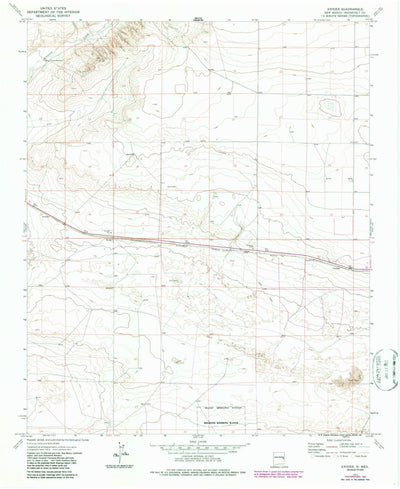 United States Geological Survey Krider, NM (1973, 24000-Scale) digital map