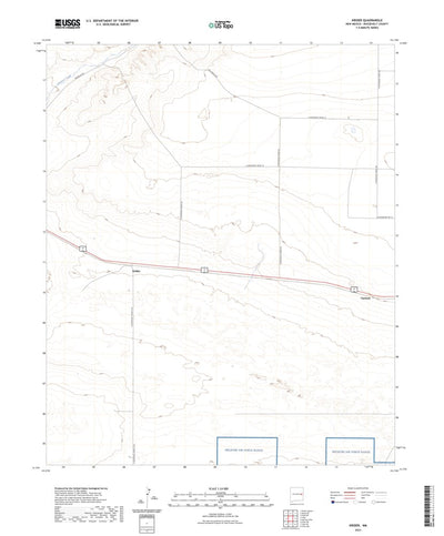United States Geological Survey Krider, NM (2023, 24000-Scale) digital map
