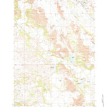 United States Geological Survey Kruger Lake, WY (1984, 24000-Scale) digital map