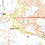 United States Geological Survey Kruger Lake, WY (1984, 24000-Scale) digital map