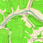 United States Geological Survey Krypton, KY (1961, 24000-Scale) digital map