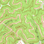 United States Geological Survey Krypton, KY (1972, 24000-Scale) digital map