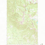 United States Geological Survey Ksanka Peak, MT (1963, 24000-Scale) digital map