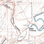 United States Geological Survey Kuka Crossing, MT (1985, 24000-Scale) digital map