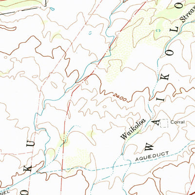 United States Geological Survey Kukuihaele, HI (1982, 24000-Scale) digital map