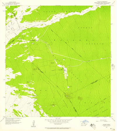 United States Geological Survey Kulani, HI (1956, 24000-Scale) digital map