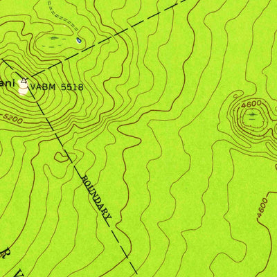 United States Geological Survey Kulani, HI (1956, 24000-Scale) digital map