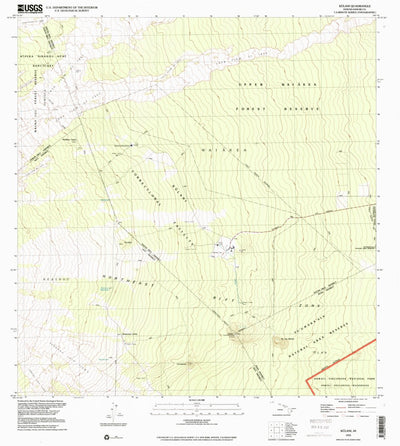 United States Geological Survey Kulani, HI (1993, 24000-Scale) digital map