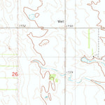 United States Geological Survey Kulm-Edgeley Dam, ND (1982, 24000-Scale) digital map