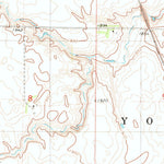 United States Geological Survey Kulm-Edgeley Dam, ND (1982, 24000-Scale) digital map