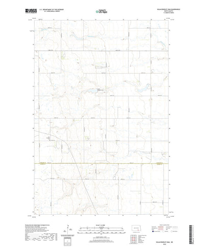 United States Geological Survey Kulm-Edgeley Dam, ND (2020, 24000-Scale) digital map