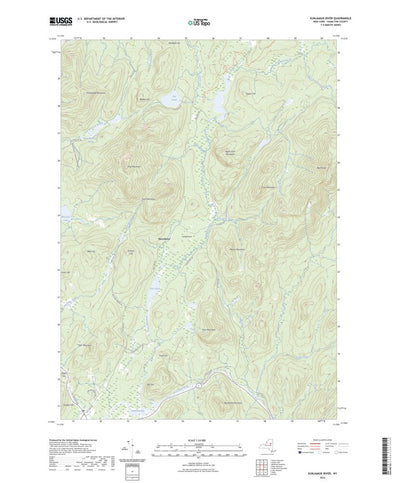 United States Geological Survey Kunjamuk River, NY (2023, 24000-Scale) digital map
