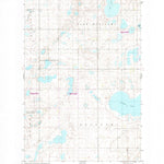 United States Geological Survey Kunkel Lake, ND (1972, 24000-Scale) digital map