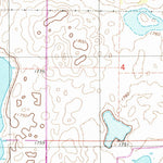 United States Geological Survey Kunkel Lake, ND (1972, 24000-Scale) digital map