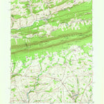 United States Geological Survey Kunkletown, PA (1960, 24000-Scale) digital map