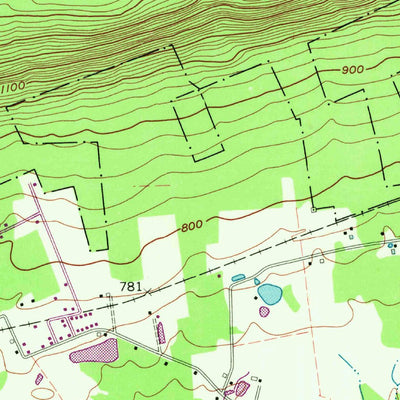 United States Geological Survey Kunkletown, PA (1960, 24000-Scale) digital map
